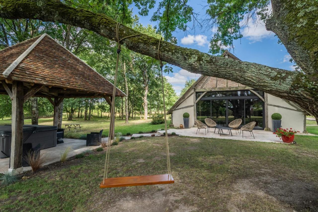 Méry-sur-Cher 라 그레인지 드 레오니 B&B 외부 사진