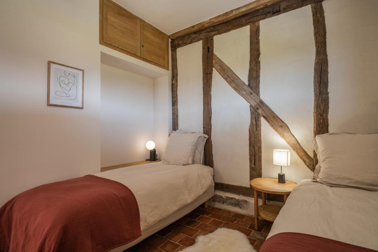 Méry-sur-Cher 라 그레인지 드 레오니 B&B 외부 사진