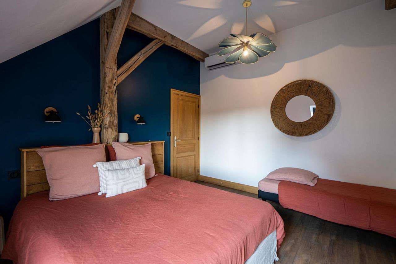 Méry-sur-Cher 라 그레인지 드 레오니 B&B 외부 사진