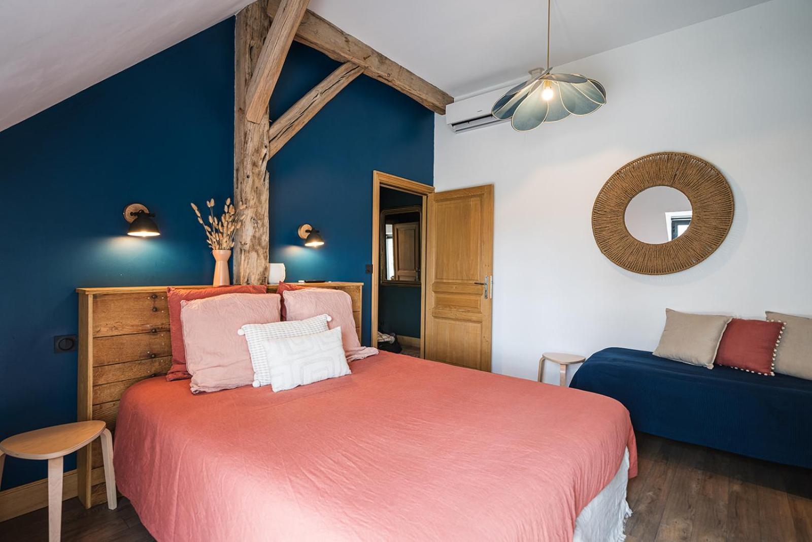 Méry-sur-Cher 라 그레인지 드 레오니 B&B 외부 사진